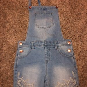 Girls Jean Romper